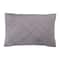 Hello Honey® Embroidered Cotton Geometric Lumbar Pillow